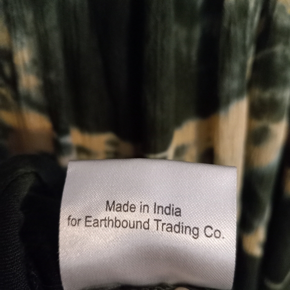 Earthbound Trading Co Boho Tie Dye Dress - Picture 9 of 10